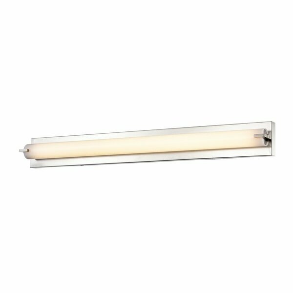Sunpark Integrated LED Vanity Light Fixture, Tunable Color Temperature, Satin Nickel Finish FL5539D-E-MCT-62